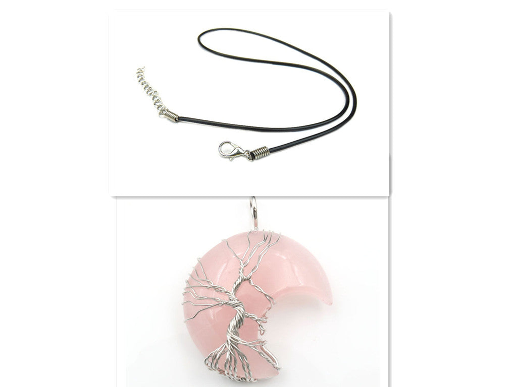 Rose / Pendentif avec Chaîne
